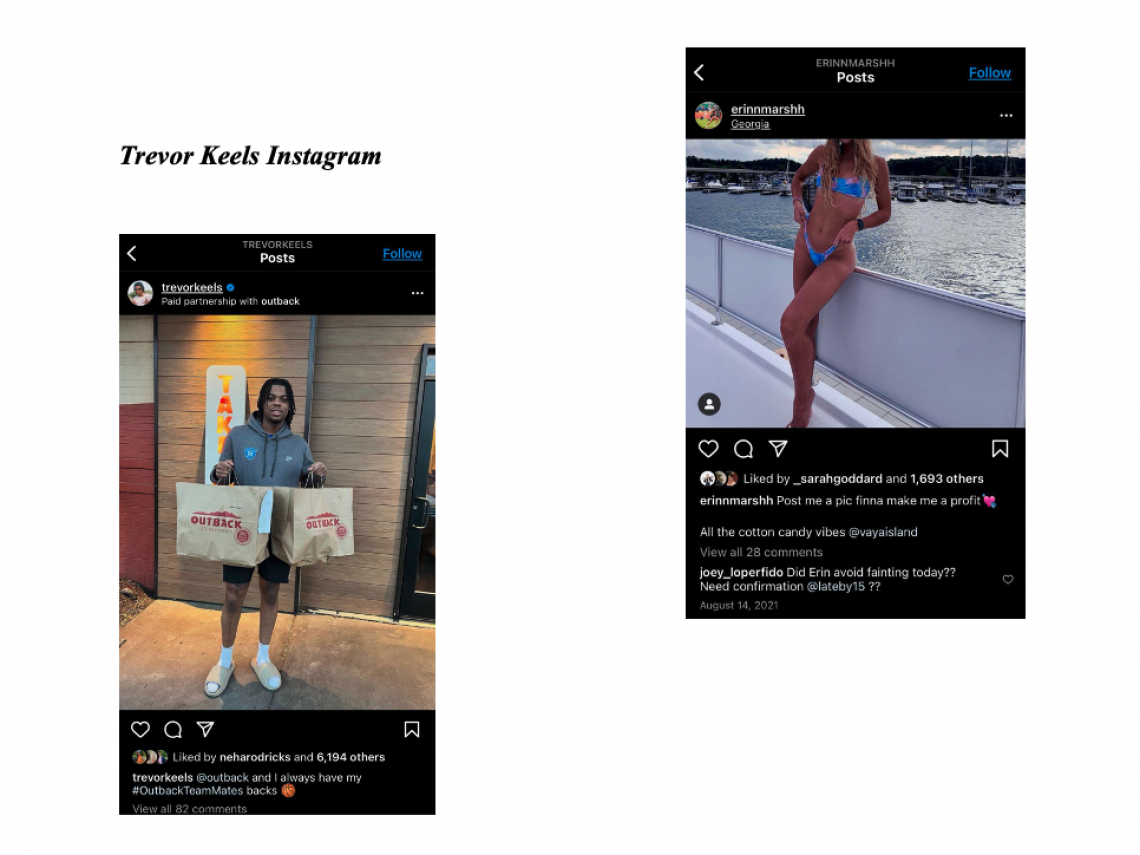 Instagram feeds