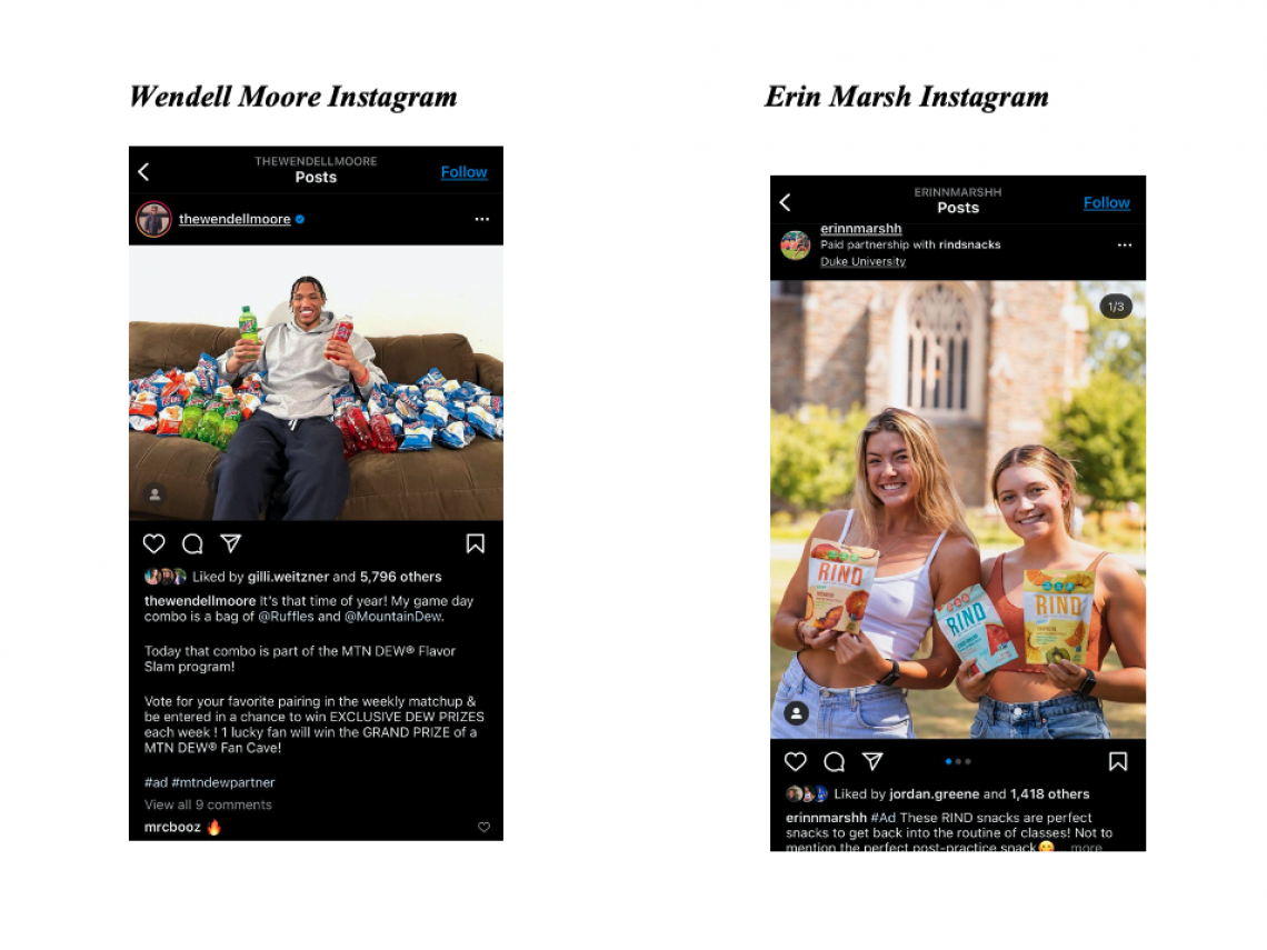 Instagram feeds