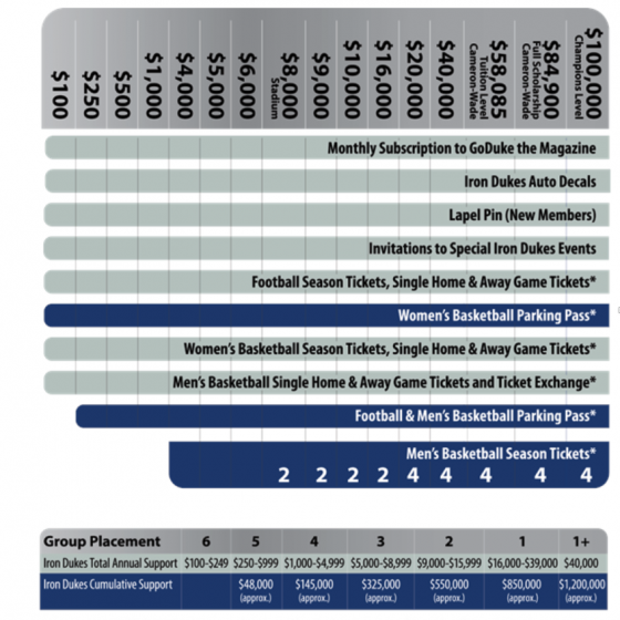 IronDuke's financial commitment to sports